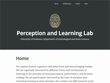 Tablet Screenshot of cogneurolab.org